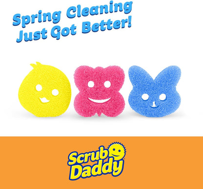 Special Edition Spring - Scratch-Free Multipurpose Dish Sponge - BPA Free & Made with Polymer Foam - Stain & Odor Resistant Kitchen Sponge (3Ct)