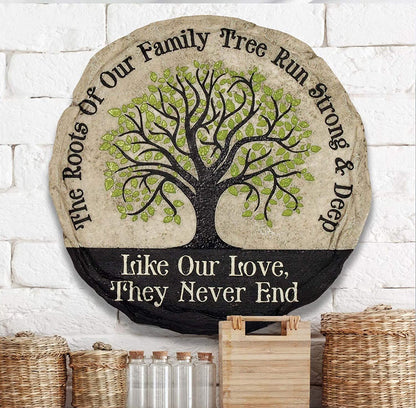 - Garden Décor - Grandma’S Garden Stepping Stone - Decorative Stone for Garden