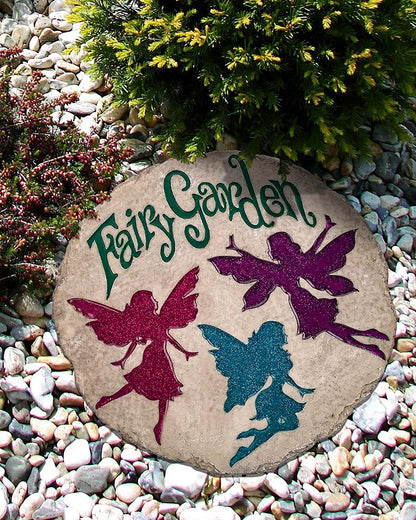 - Garden Décor - Grandma’S Garden Stepping Stone - Decorative Stone for Garden