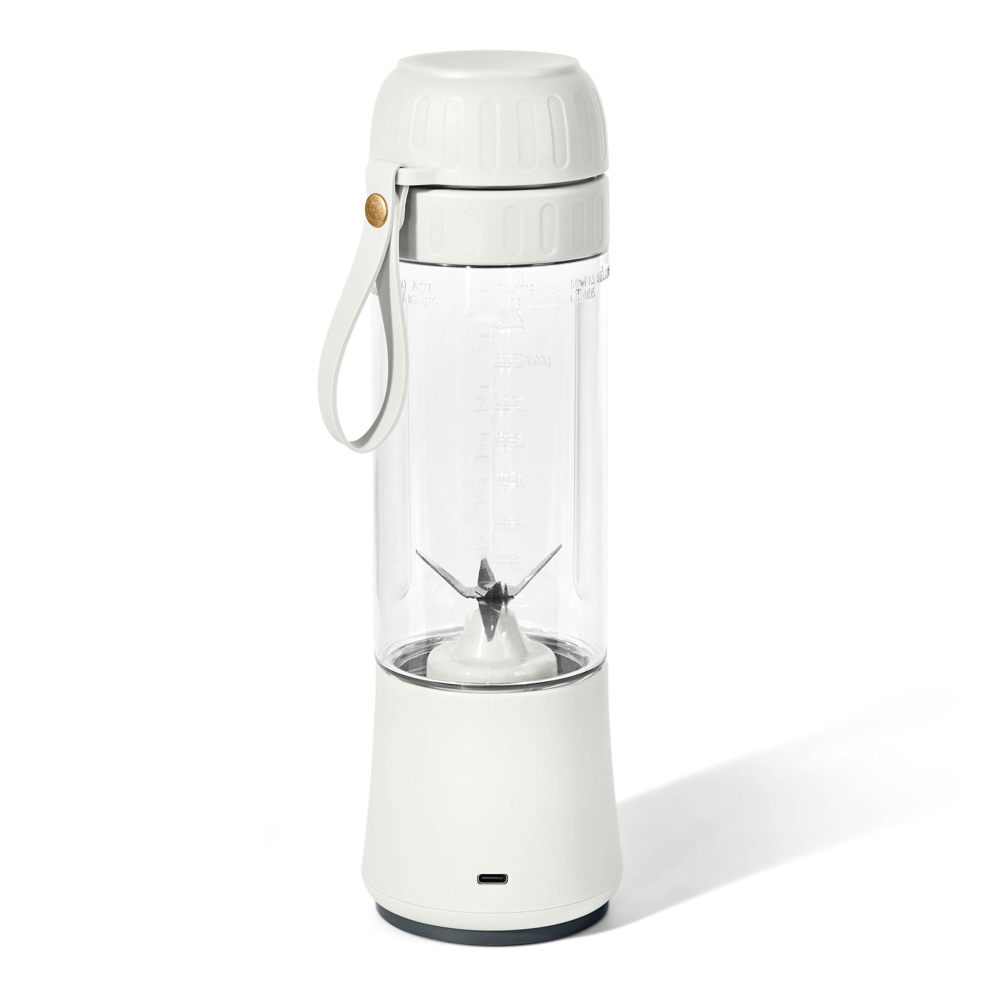 Portable To-Go Blender 2.0, 70 W, 16 Oz, Porcini Taupe by Drew Barrymore